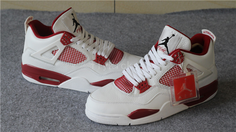 Air Jordan 4 Retro Low Alternate 89 White Red